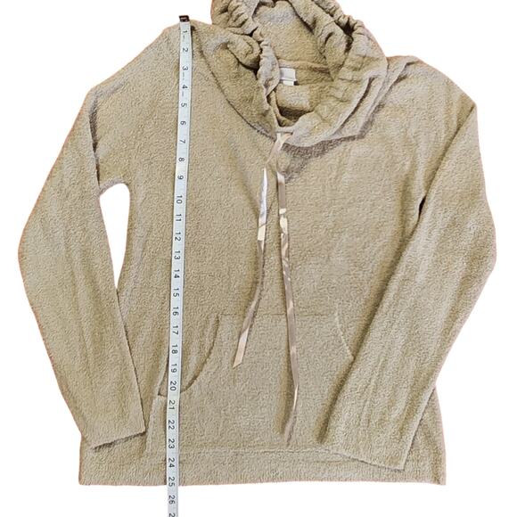 Soft Surroundings Fuzzy Soft Cowel Neck Pullover Sweater, Oversized, sz small - Picture 5 of 8